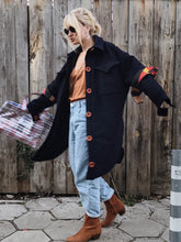 Load image into Gallery viewer, JARAH Oversized Wool Shirt Long Coat